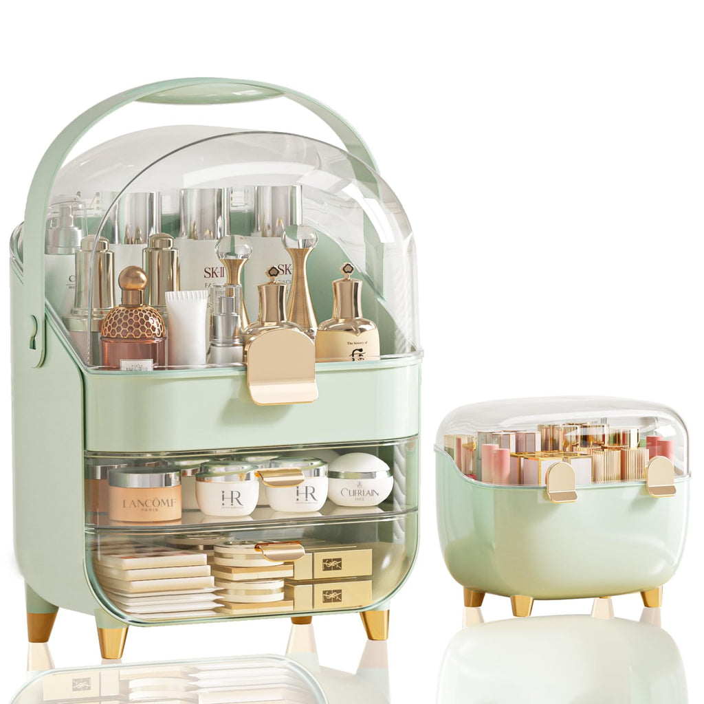 360° Makeup Organizer & Skincare Storage Box