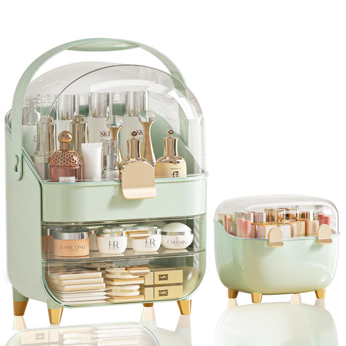360° Makeup Organizer & Skincare Storage Box